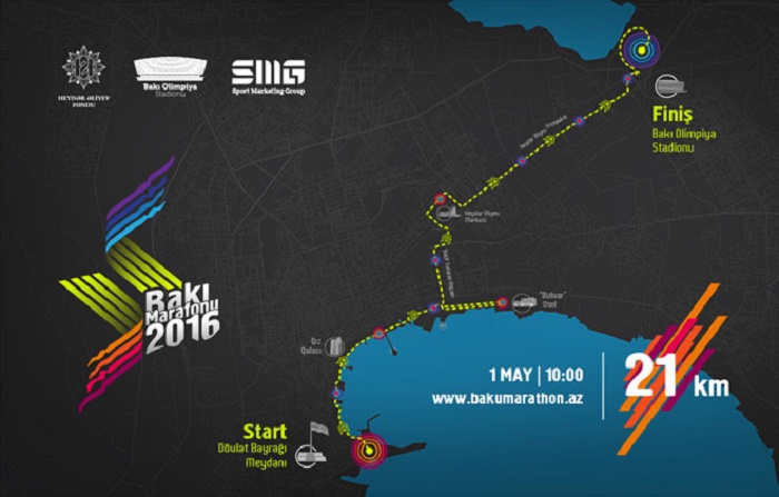 Over 700 people registered for participation in Baku Marathon 2016